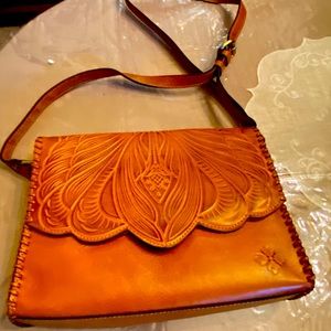 Susan Nash leather shoulder bag